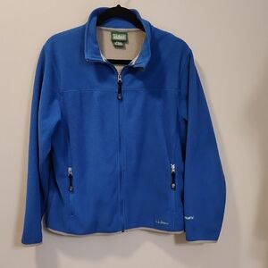LL Bean Polartec Fleece Jacket Size M Weather Channel Edition Full‑Zip